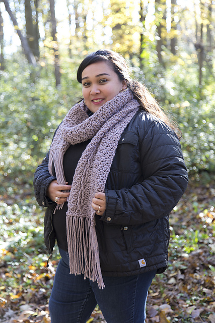 Twisted Valley Scarf