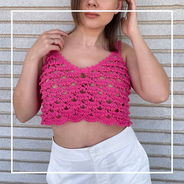 Wild Rose Crop Top