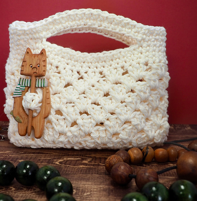 Granny Stripe Boutique Bag