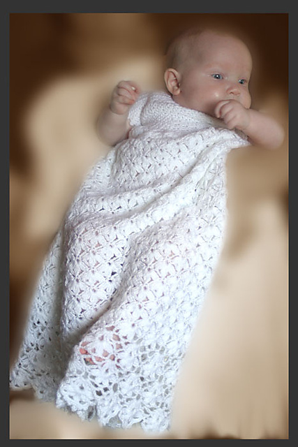 Tiny Blossoms Christening Gown