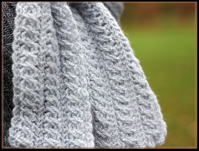 Moonstone Cable Scarf