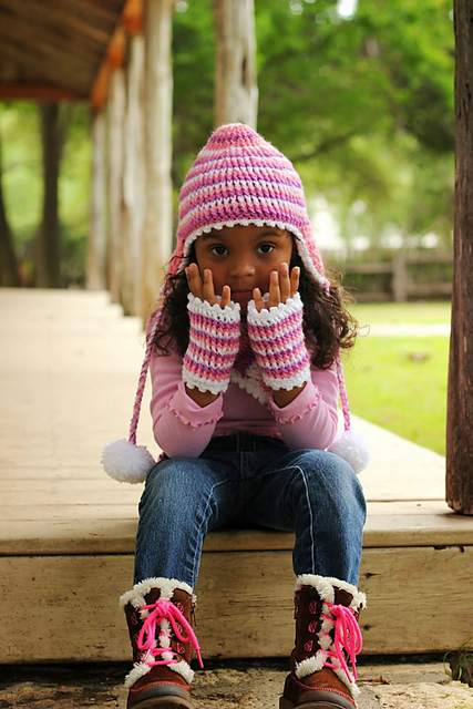 Child's Play Fingerless Mittens