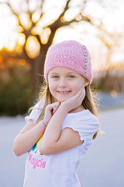 Textured Button Down Beanie 2