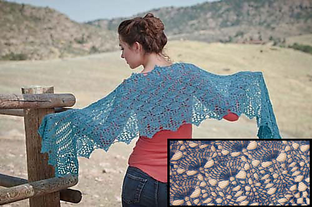 Ravelry: Inspiration Stole pattern by Lisa Naskrent