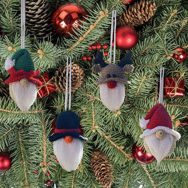 Christmas Gnome Ornaments