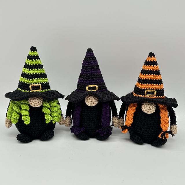 Witch Halloween Gnome