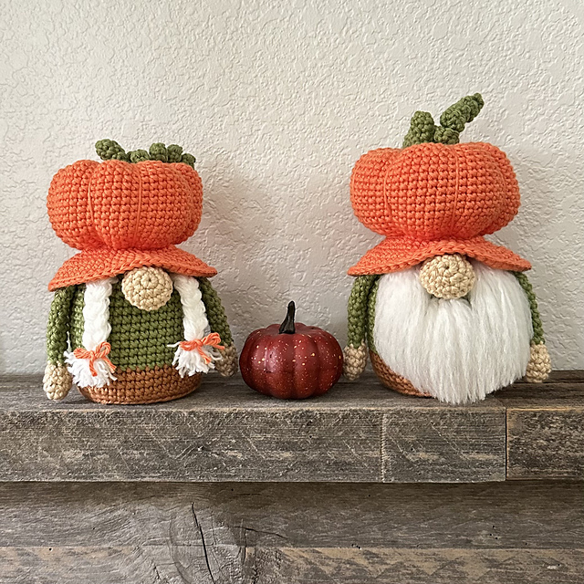 Pumpkin Hat Gnome