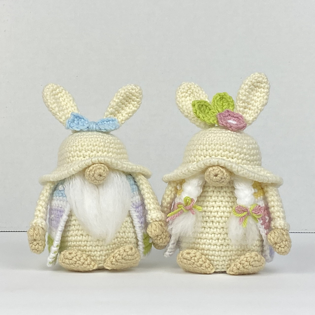 Easter Bunny Gnome Amigurumi