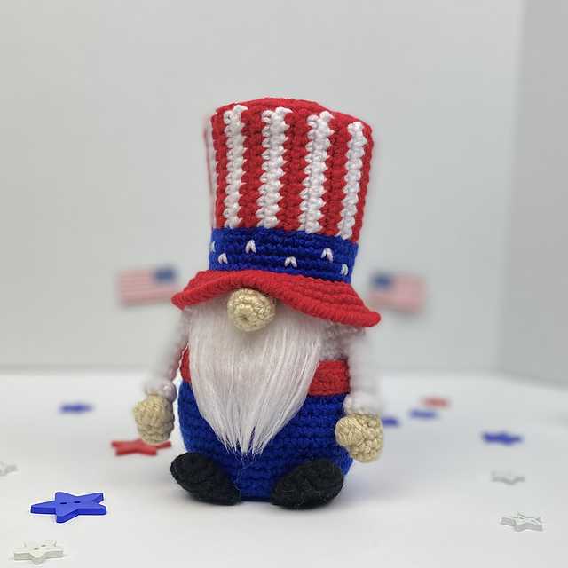 Patriotic American Gnome