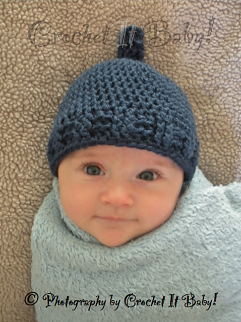 Boy Blue Pixie Hat