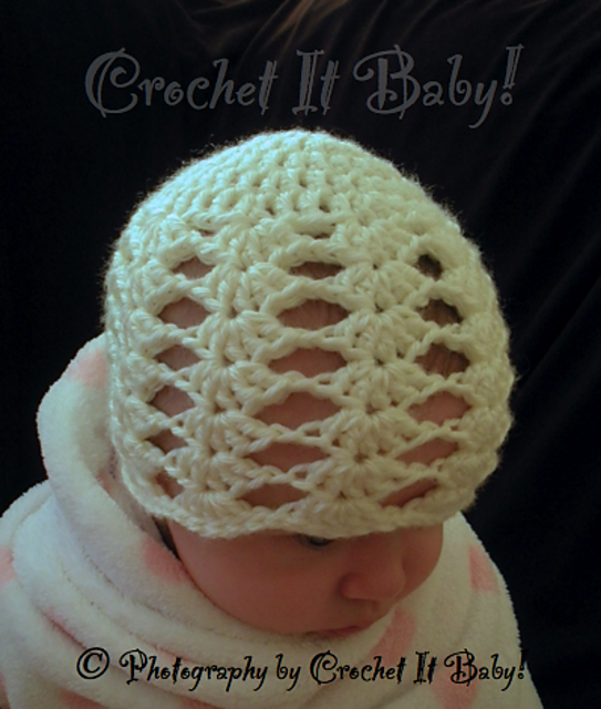 Shells and Diamond Beanie