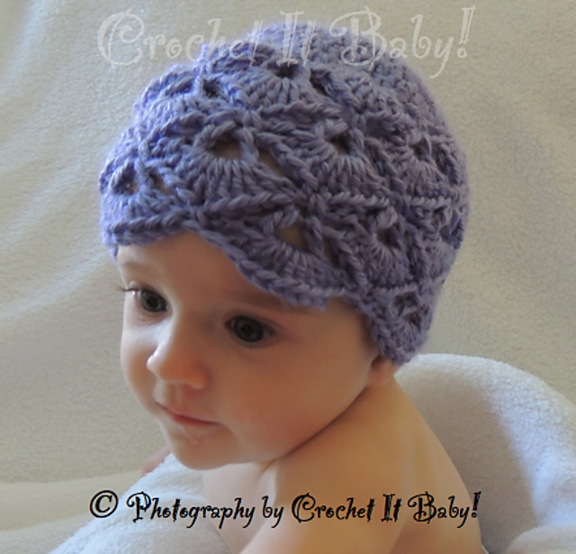 Fanned V Stitch Hat