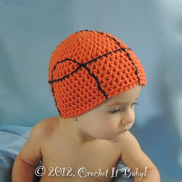 Crochet Basketball Hat
