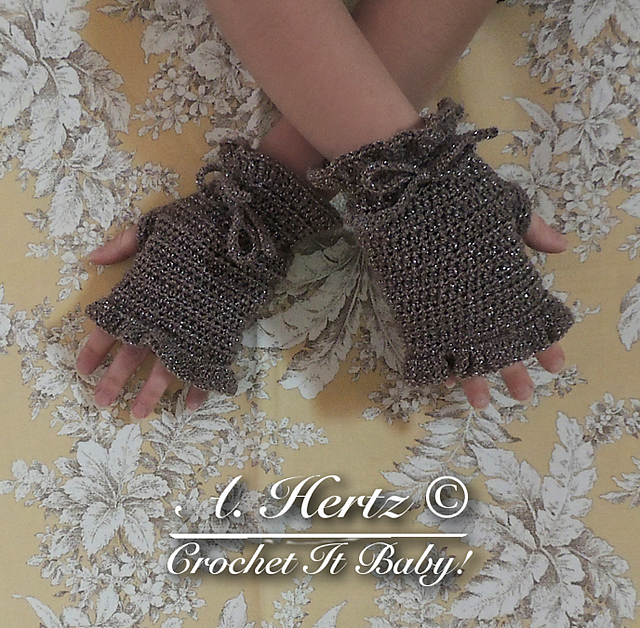 Frilly Fingerless Gloves
