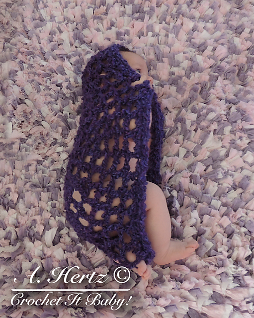 Netted Baby Bowl Photo Prop