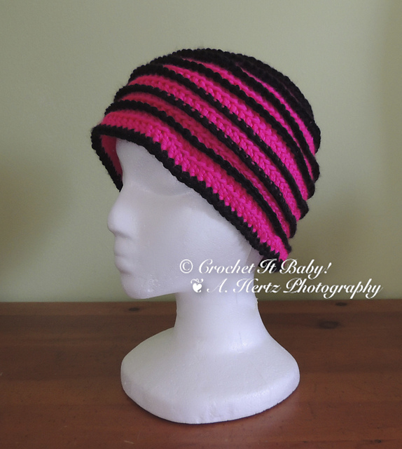 Neon Swirl Hat