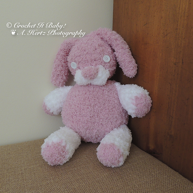 Fluffy Bunny Boo Amigurumi