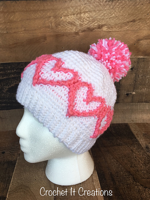 Heart to Heart Beanie & Earwarmer