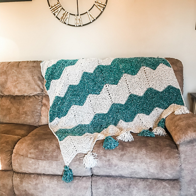 Ripple Throw Blanket