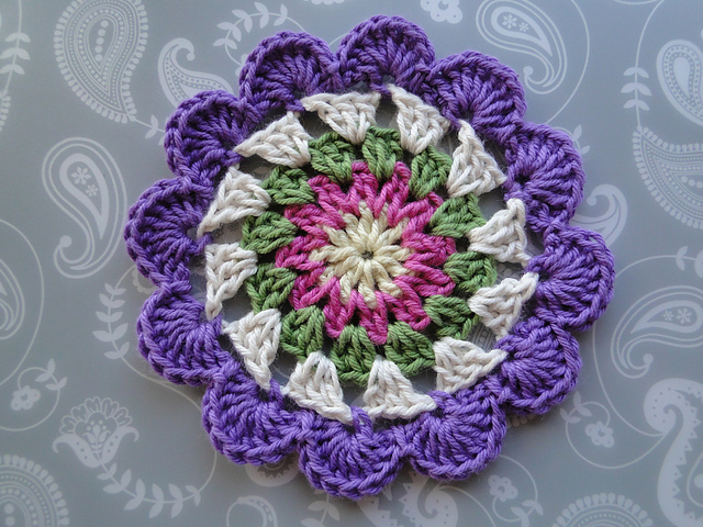Flowery Cosmic Coaster