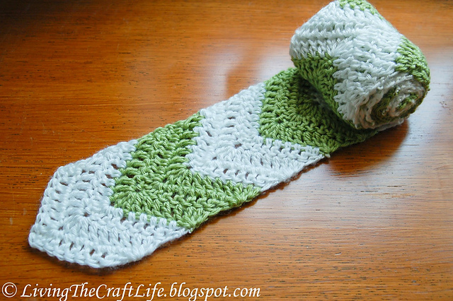 Chevron Skinny Scarf