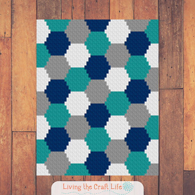 Hexie C2C Blanket