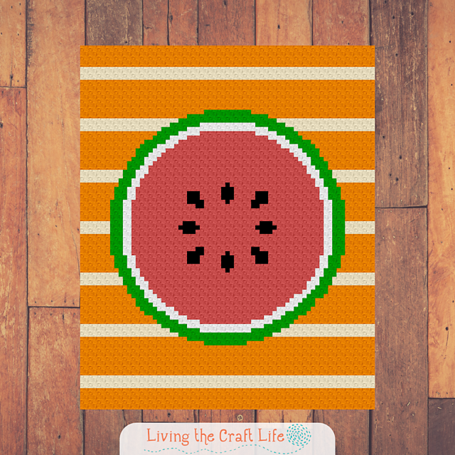 Watermelon C2C Blanket