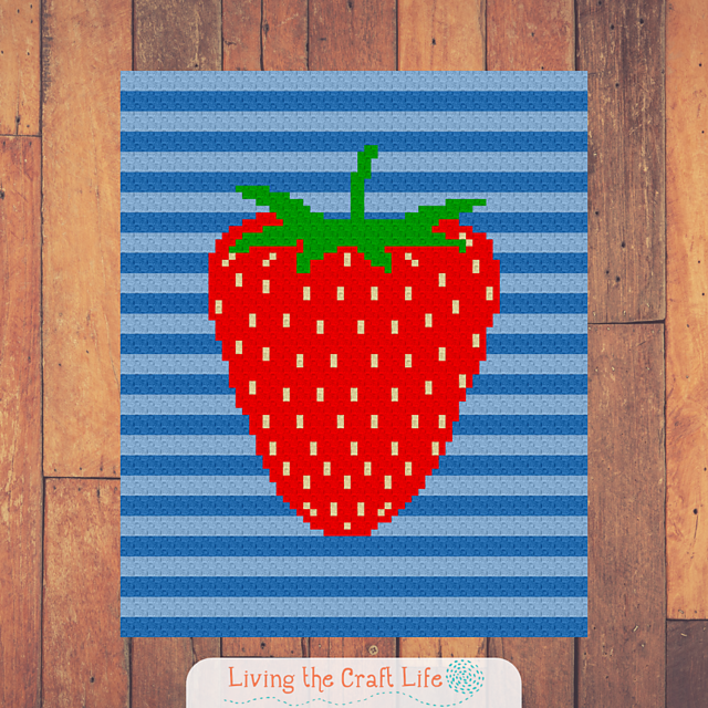 Strawberry C2C Blanket