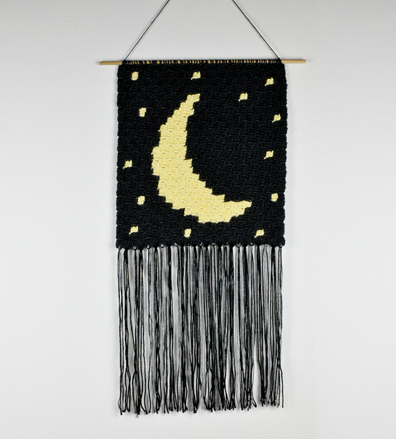 October Night Sky Wall Hanging