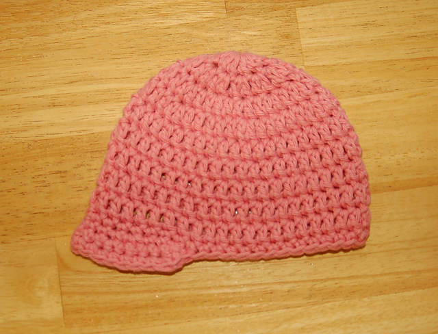 Brimmed Newborn Beanie
