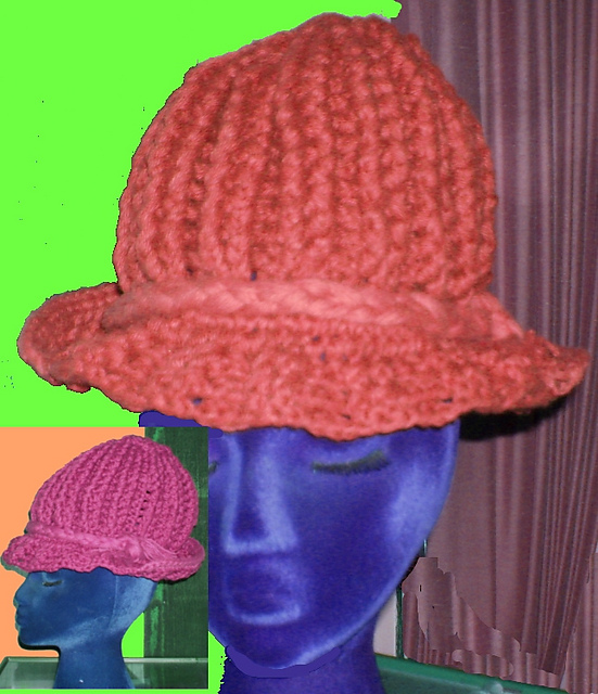 Double Strand Thick Rib Hat