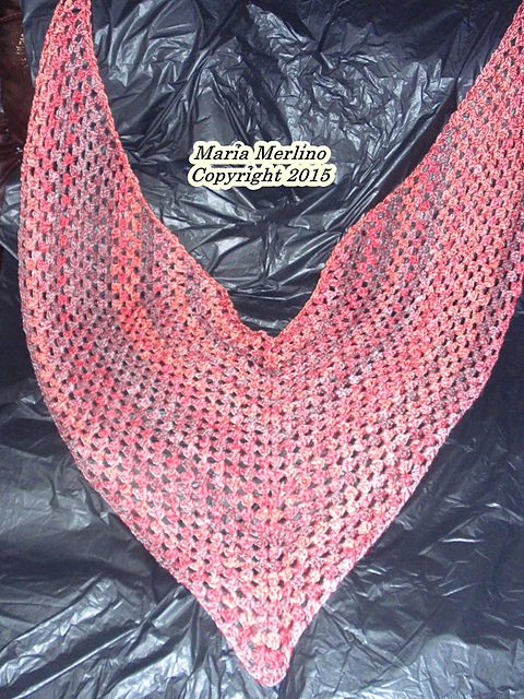 Giant Chevron Shawl