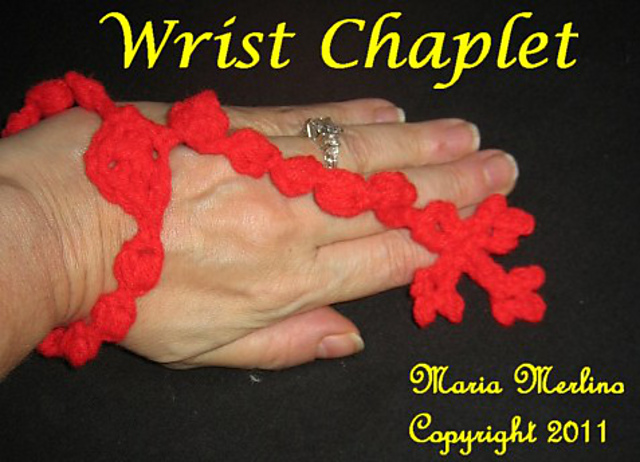 Cross Yarn Rosary or Chaplet