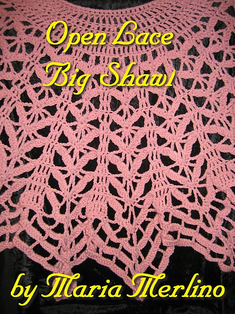 Open Lace Big Shawl