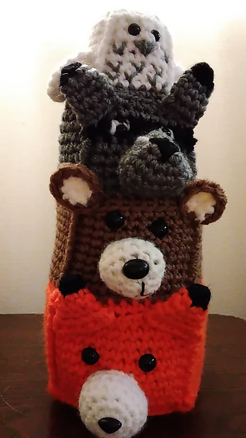 Woodland Totem Pole