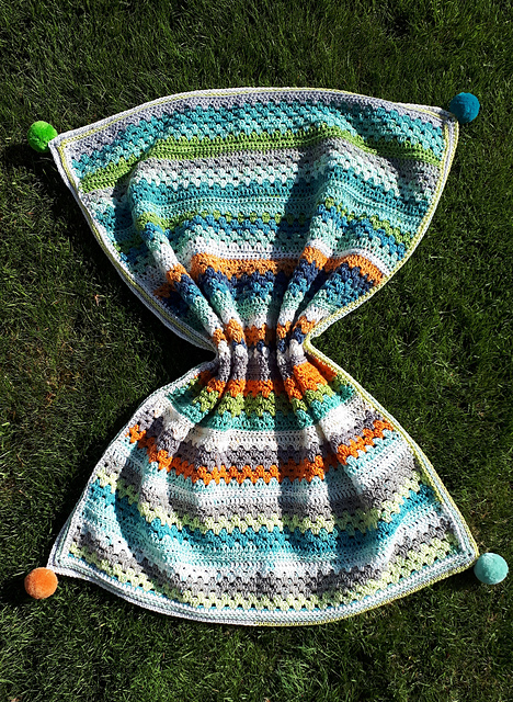 Bright & Cheerful Baby Blanket