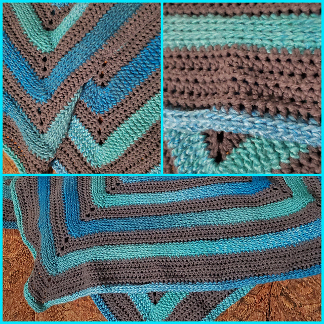 Tunisian Fusion Baby Blanket