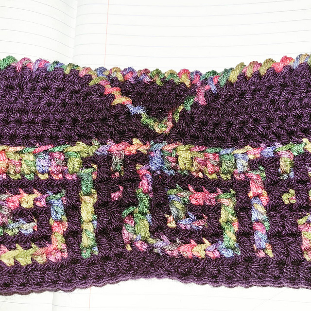 Mosaic Snail Earwarmer