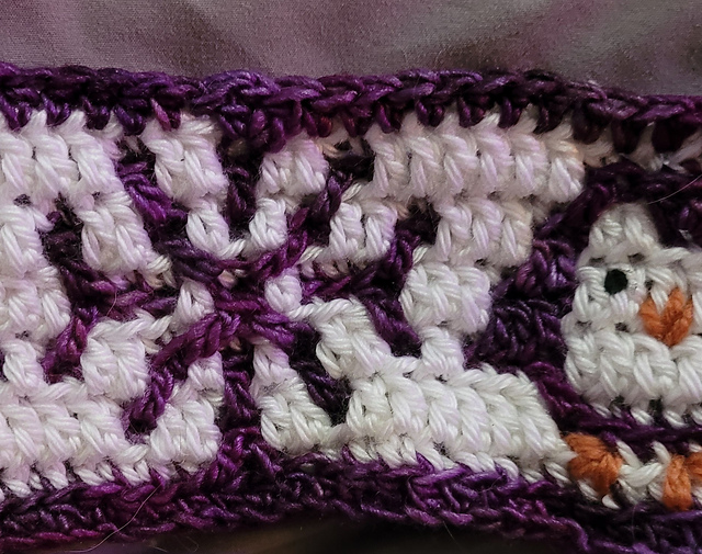 Mosaic Penguin Earwarmer