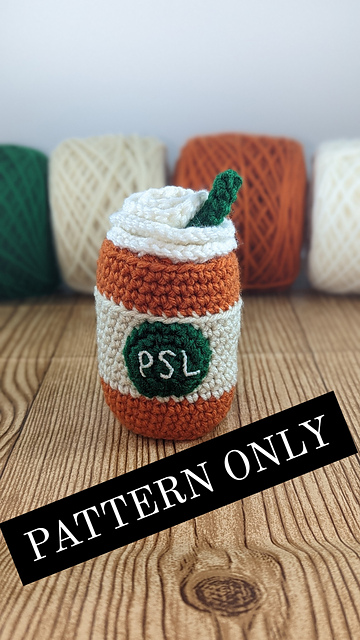 Pumpkin Spice Latte Rattle