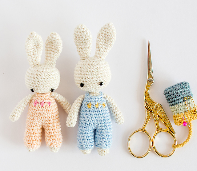 Baby Bunny Dotted Overall