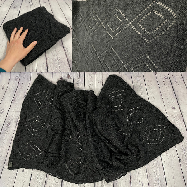Double Rhombuses Shawl