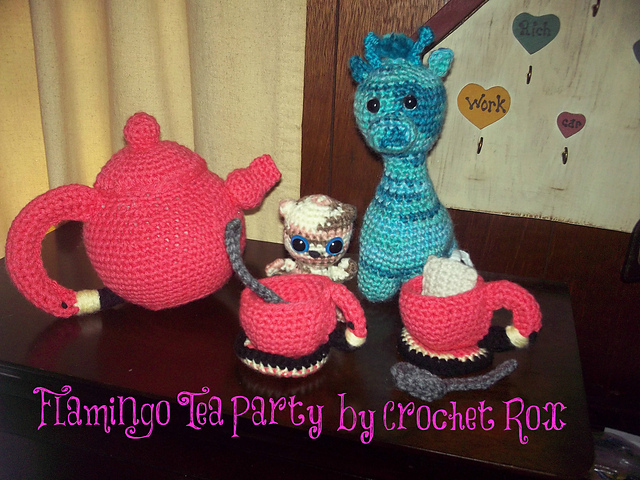 Flamingo Tea Party