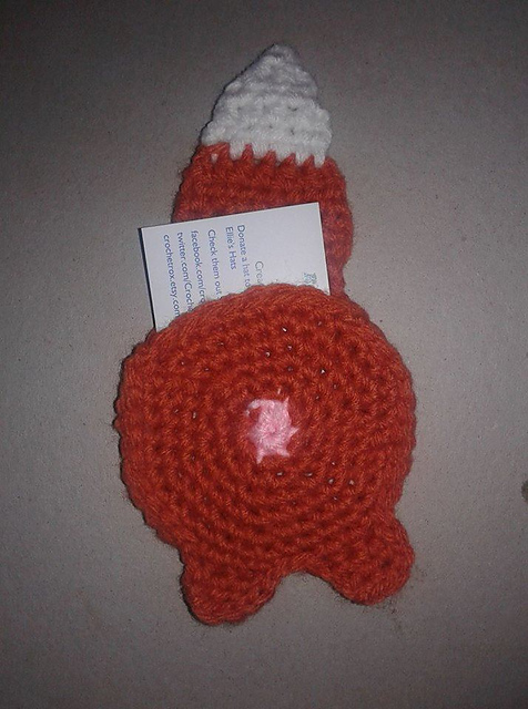Fox Butt Gift Card Holder