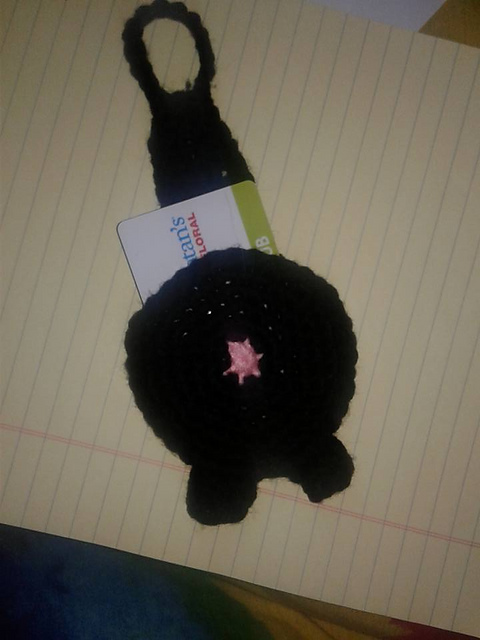 Cat Butt gift card holder