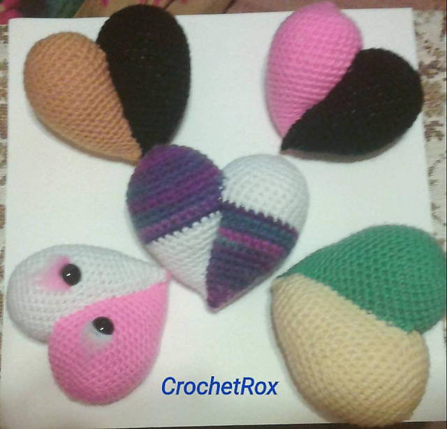 Half Hearted Amigurumi