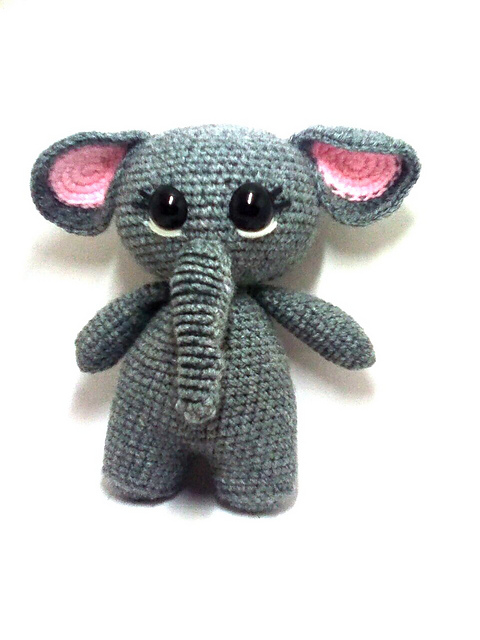 Baby Elephant Amigurumi