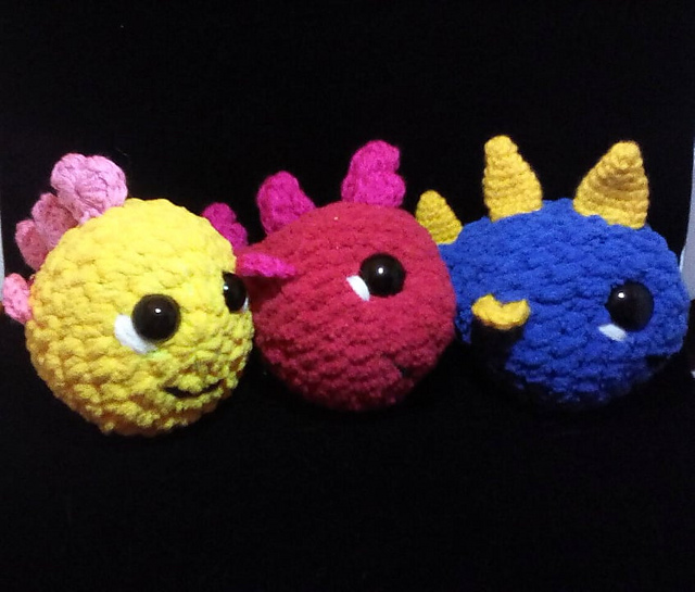 Dragon Fish Amigurumi