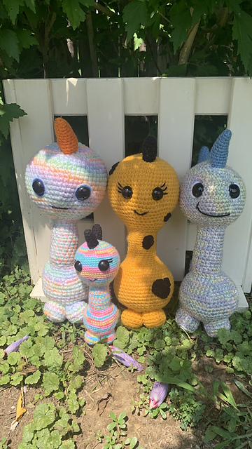 Long Neck Dinosaur Amigurumi