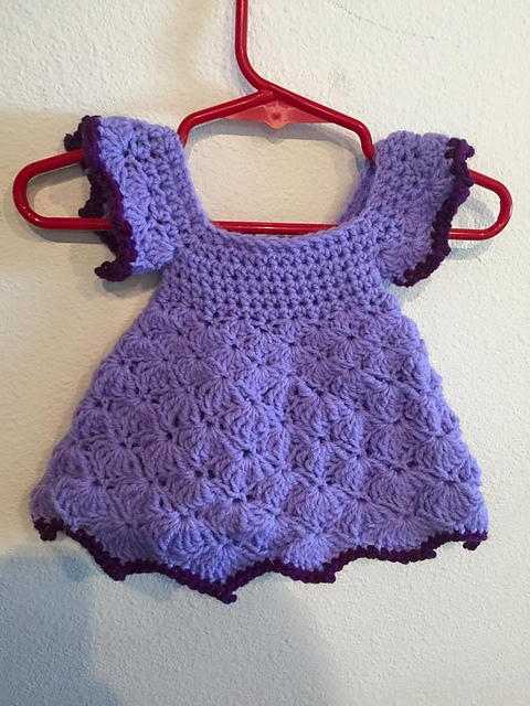 Picot Shell Dress